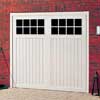 Cardale GRP Glasswhite Belgravia Garage Door