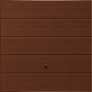 Hormann Horizontal Decograin Golden Oak Or Mahongany Garage Door