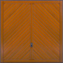 Hormann Timber 2010 Chevron Garage Door