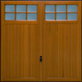Hormann Timber 2119 Leicester Garage Door