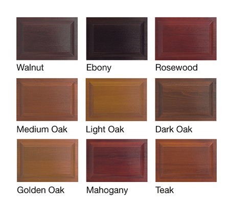 Hormann Timber Stain Colours