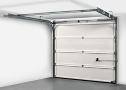 Sectional Garage Door viewed from the inside